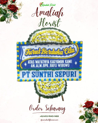 Papan Bunga Duka di Sodonghilir