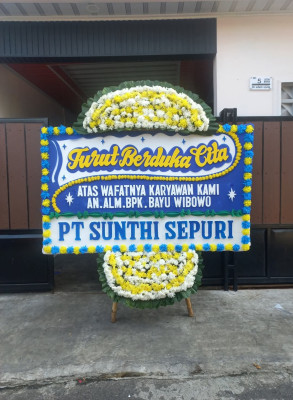 Papan Bunga Duka di Sodonghilir