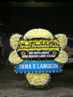 Papan Bunga Duka di Sodonghilir